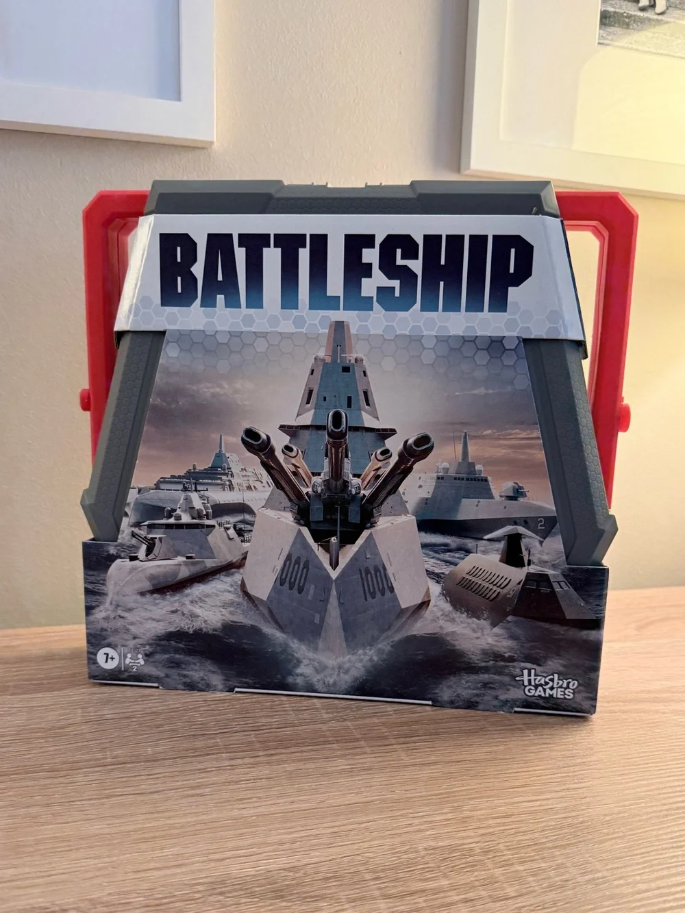 Hasbro Battleship Game - Gray and Red Carry Case